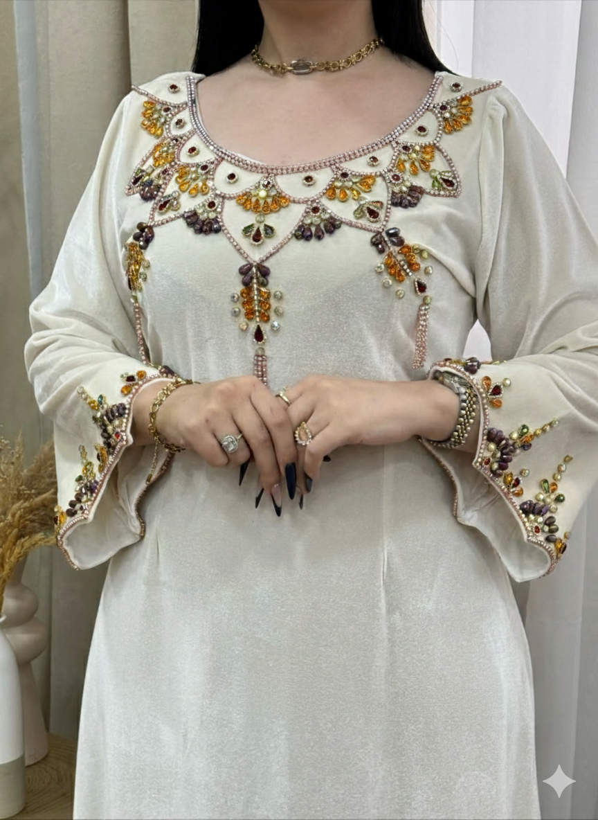 فستان مرصّع