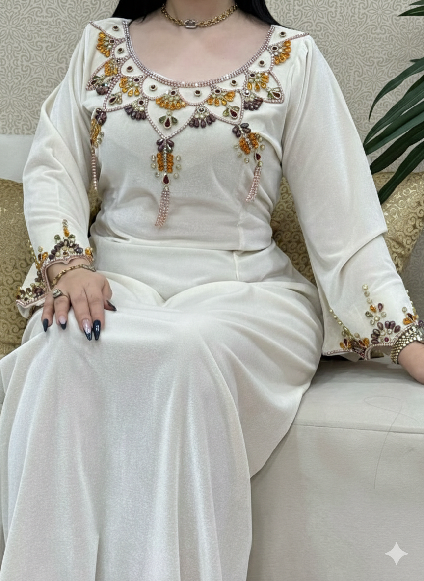 فستان مرصّع